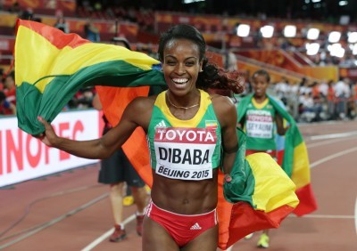 Genzebe Dibaba Dominates Women's 1500 at World Championships