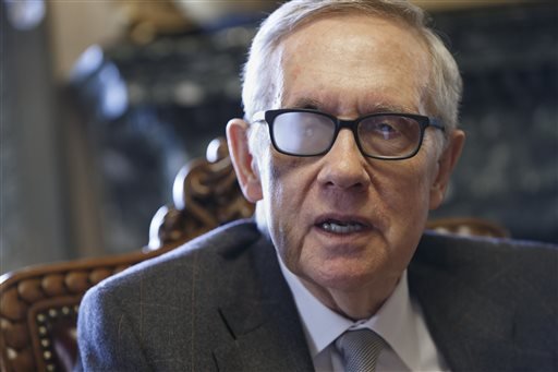 Senate Minority Leader Harry Reid D-Nev. talks about his future and the agenda of the Democrats who are now in the minority during an interview in Washington. Reid said in a news release on Sunday Aug. 23 201