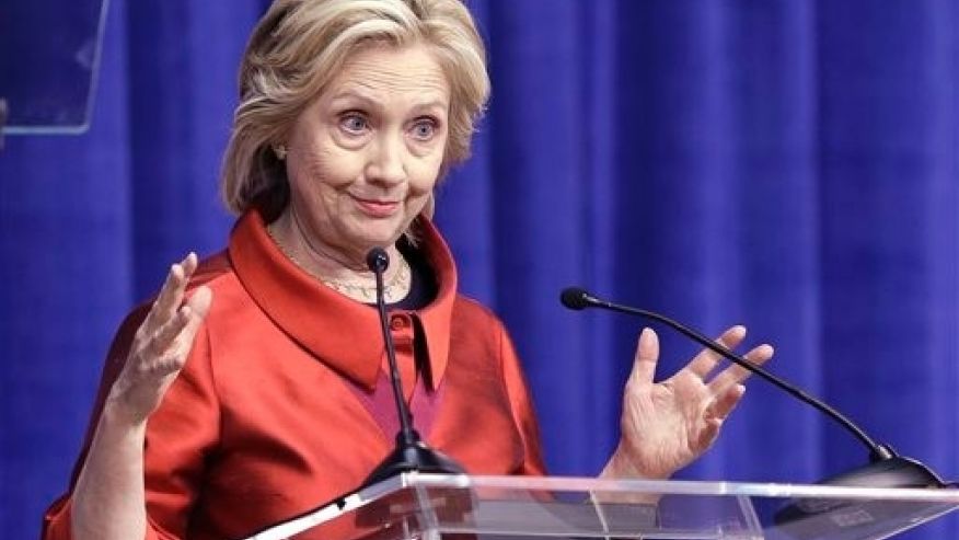 Democratic presidential candidate Hillary Rodham Clinton delivers a speech at Texas Southern University in Houston Thursday