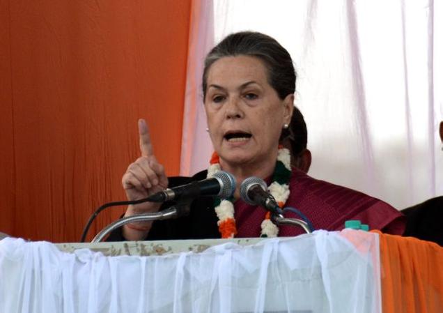 A file image of Sonia Gandhi