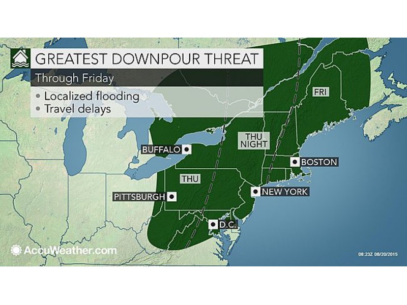 WEATHER ALERT Flash Flooding Thunderstorms To Hit Middlesex County