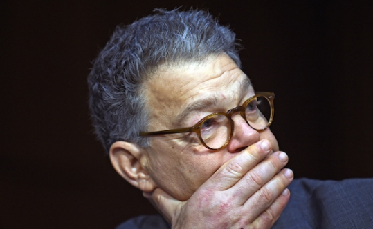 Sen Al Franken DMinn attending a Senate hearing in 2015 Franken on wrote a CNN oped supporting the Iran deal