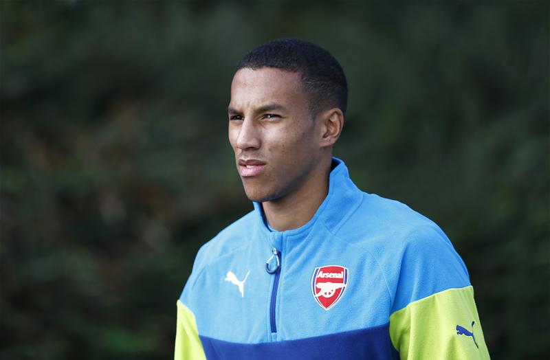 Isaac Hayden has made just two appearances for the Arsenal first team in all competitions