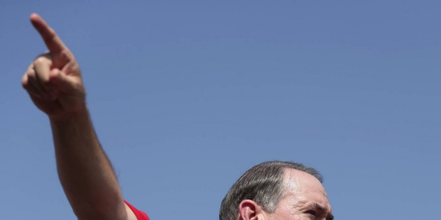 GOP hopeful Huckabee says West Bank is part of Israel