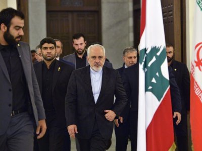 Iranian Foreign Minister Mohammad Javad Zarif visits Lebanon