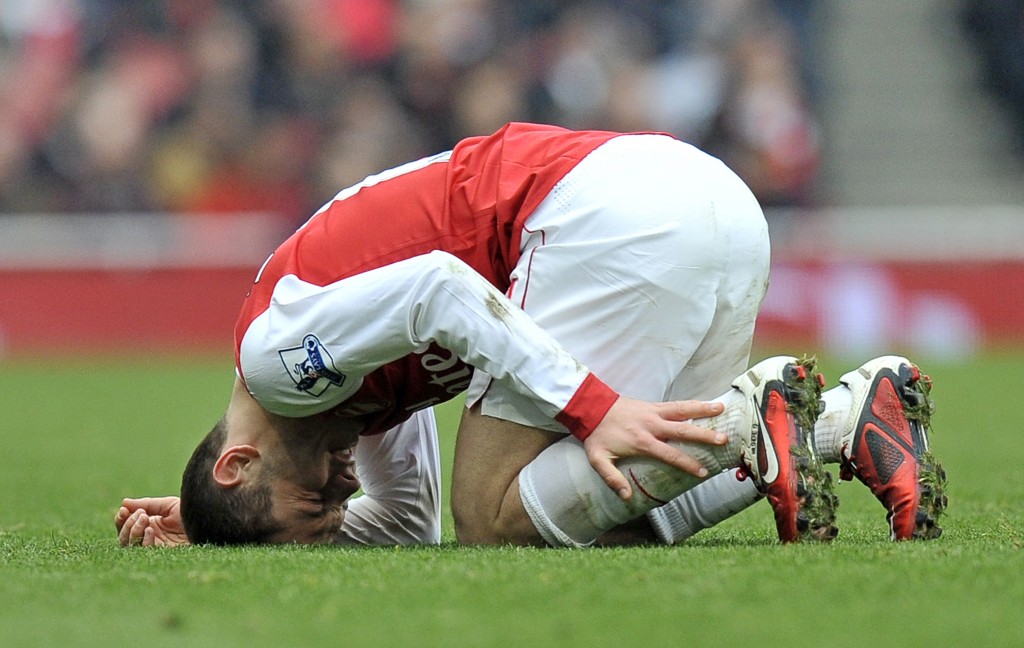 Report: Arsenal star Jack Wilshere's 10th ankle injury could require surgery