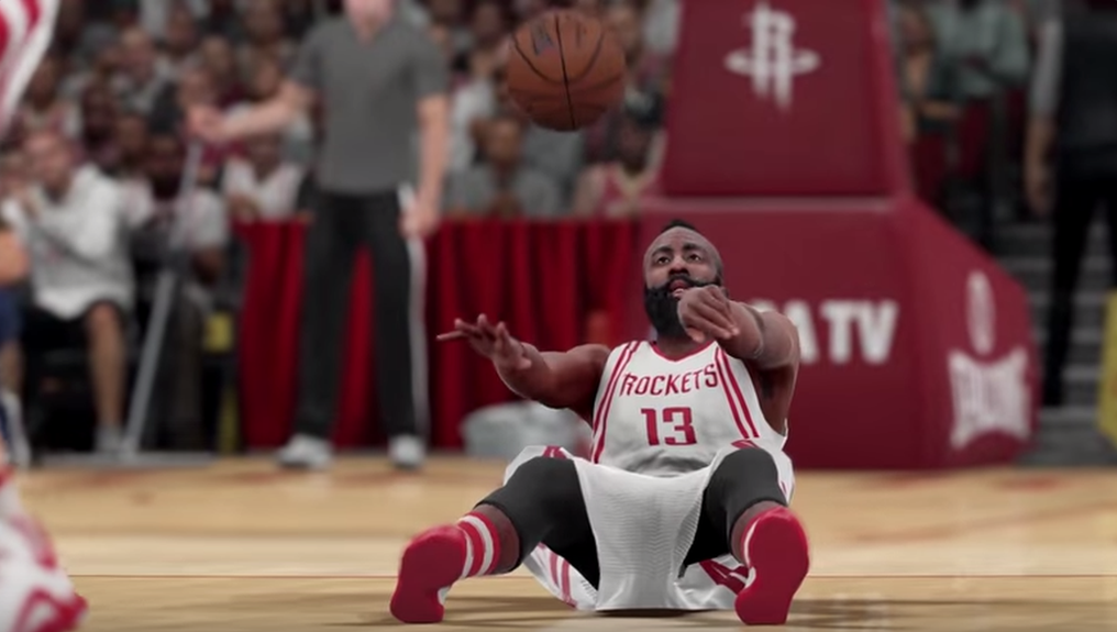 James Harden in NBA 2K16