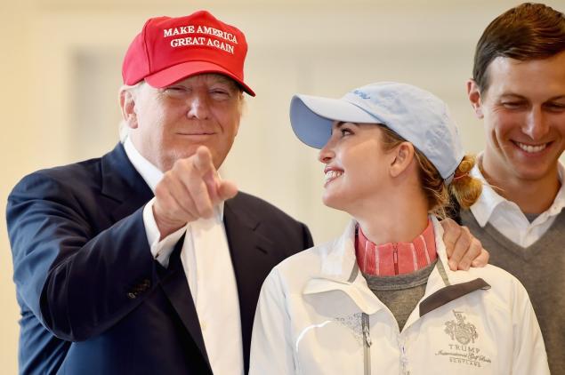 Jeff J Mitchell  Getty Images  Donald Trump was all smiles at his his Scottish golf course Turnberry on Thursday