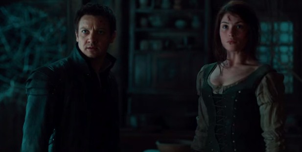 Jeremy Renner and Gemma Artenton are Hansel and Gretel