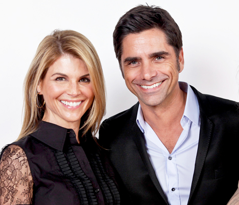 Lori Loughlin and John Stamos