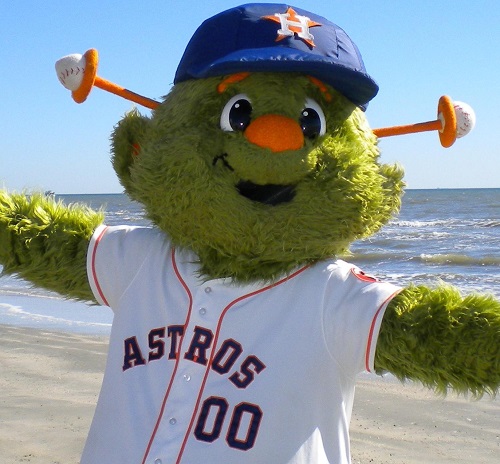 Astros Mascot Orbit