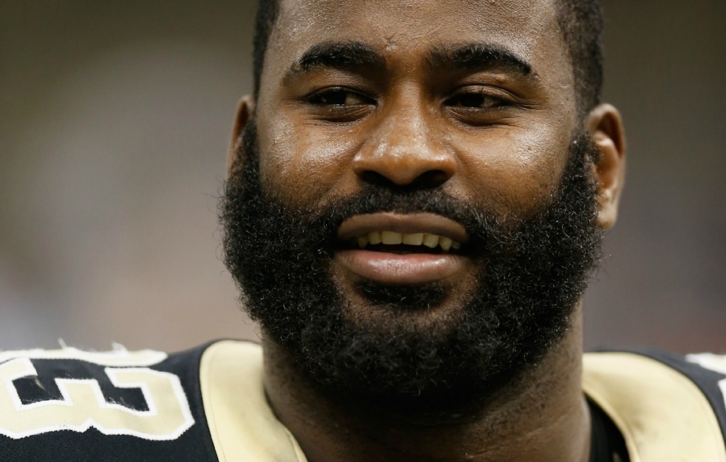 Junior Galette #93 of the New Orleans Saints