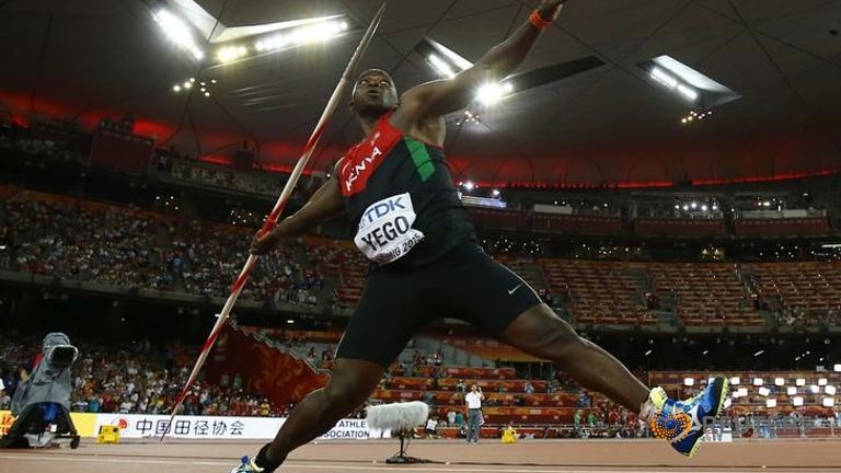 Yego wins Javelin for Kenya's first field gold