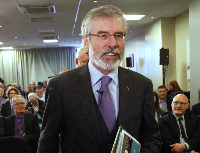 Kevin Mc Guigan murder Gerry Adams says IRA not involved PPP Focus