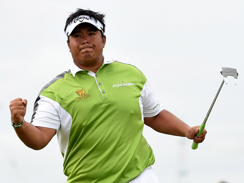 Kiradech Aphibarnrat beat Robert Karlsson in Scotland