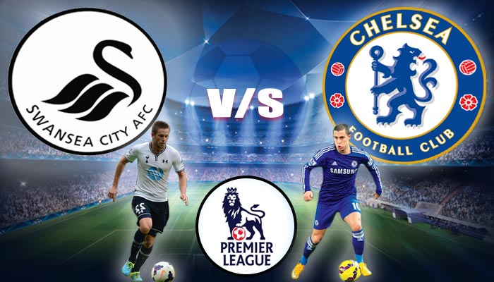 LIVE English Premier League Chelsea Vs Swansea City at Stamford Bridge