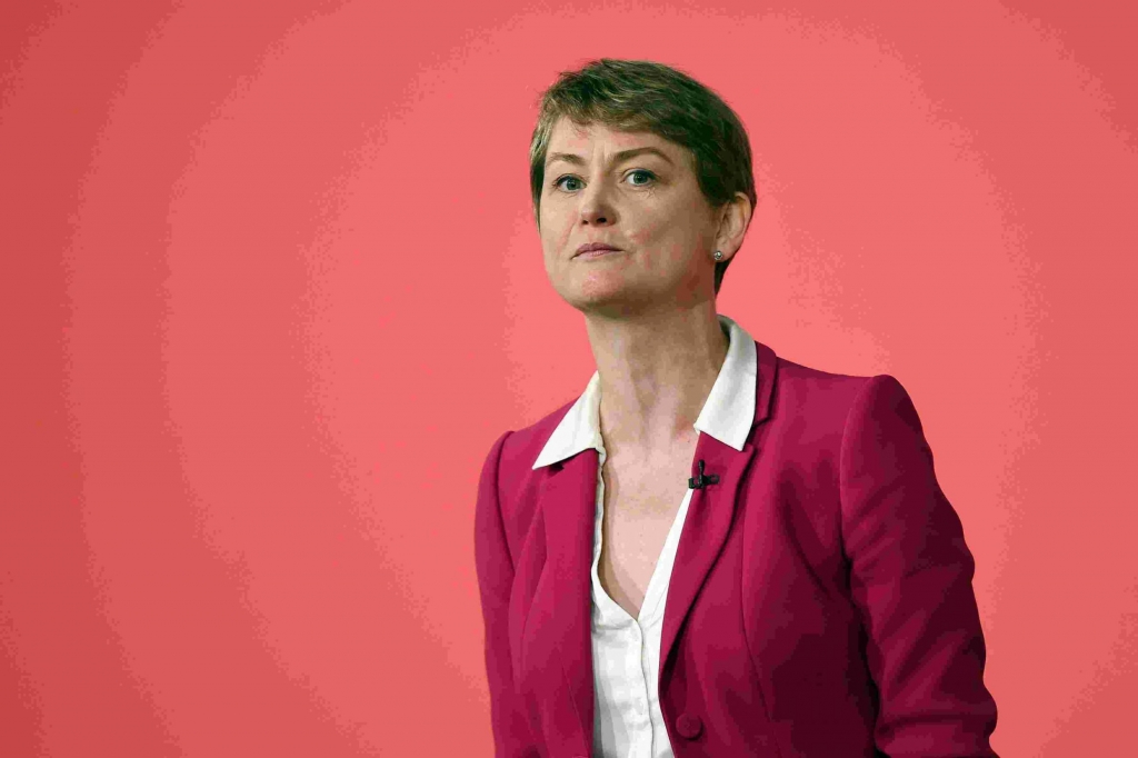 Labour leadership contender Yvette Cooper