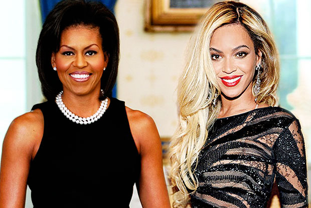 Lady Michelle Obama and Beyonce