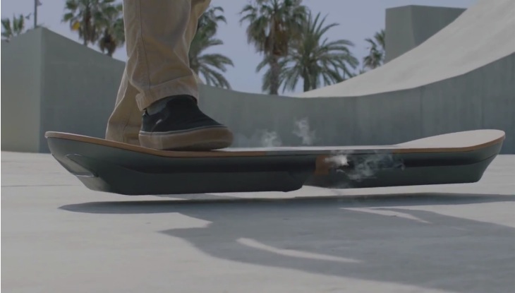 Lexus debuts real deal hoverboard