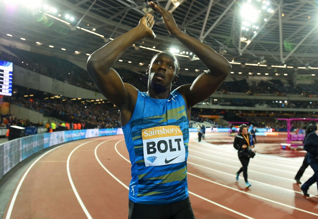 Lightning Bolt Usain Bolt is ready for a 100 metres showdown with Justin Gatlin at the World Athletics Championships