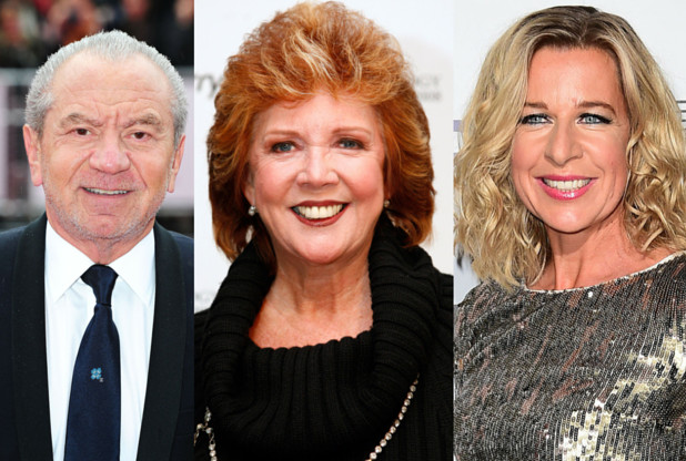 Lord Sugar told Katie Hopkins to'shut up after she mocked celebrities paying their respects to Cilla Black