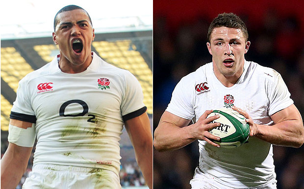 Rugby World Cup 2015 Sam Burgess and Luther Burrell's battle for centre spot to go down to the wire