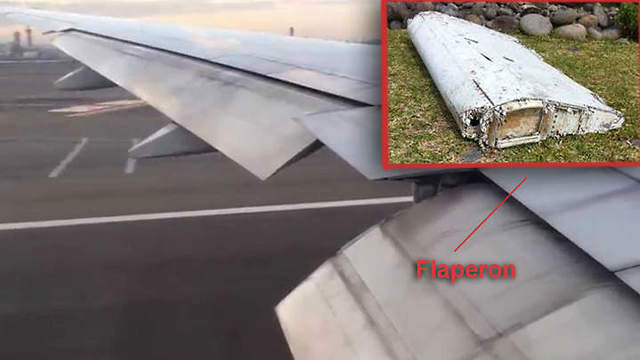 MH-370 wing flaperon