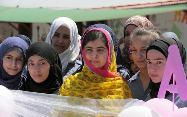 Malala top of the class in British school exams