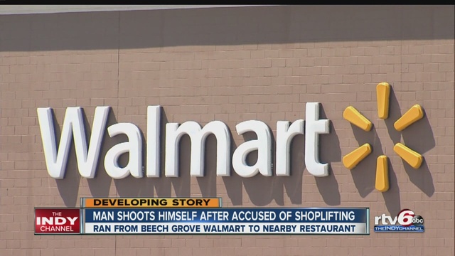 Man shoots himself after encounter with police at Walmart                      WRTV