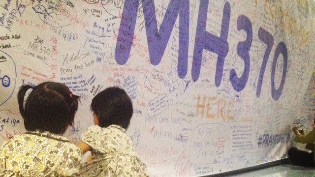 Missing Malaysian airliner messages at Kuala Lumpur airport