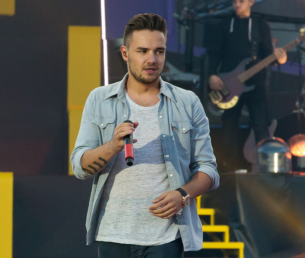 One Direction's Liam Payne performing live on stage at Ullevi in Gothenburg- 23 June 2015