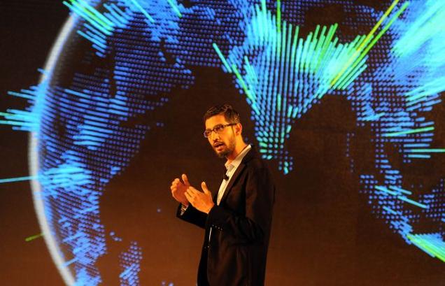 A file image of Sundar Pichai