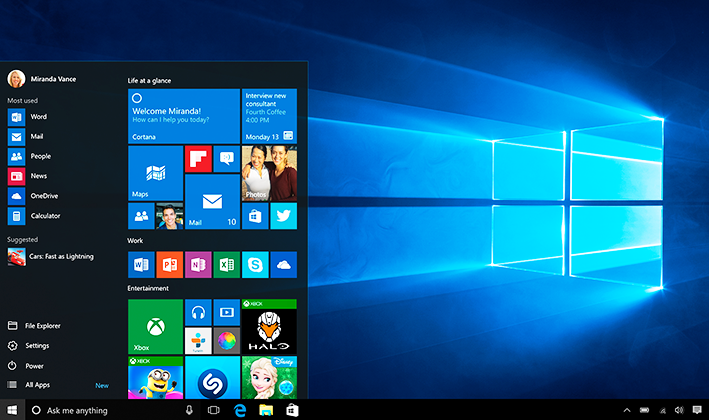 Microsoft Third update for Windows 10