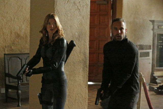 Adrianne Palicki and Nick Blood