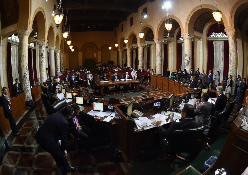 Members of the Los Angeles City Council's Ad Hoc Committee offered their support for the city's bid following a meeting