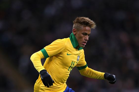 Neymar has risen to become Brazil's goldenboy