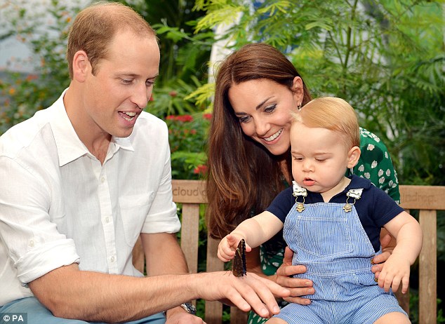 George has risen to become the seventh most popular name for a baby boy in England and Wales following the birth of the Duke and Duchess of Cambridge's son