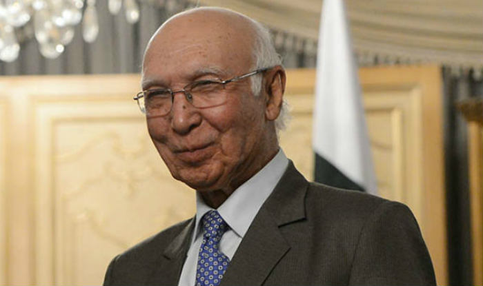 Pakistan National Security Adviser Sartaj Aziz