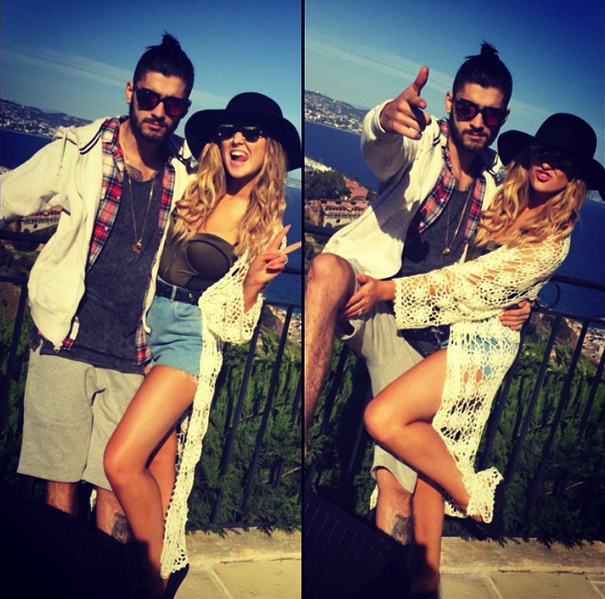 Perrie Edwards and Zayn Malik