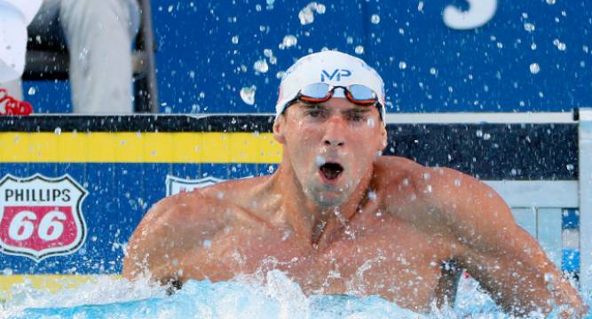 Phelps sends message to Rio contenders with U.S. victory