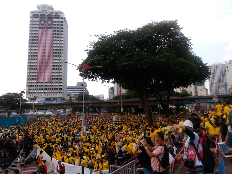 Police say they will not take action unless protesters break the law. – The Malaysian Insider pic