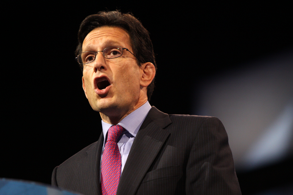 Former House Majority Leader Eric Cantor