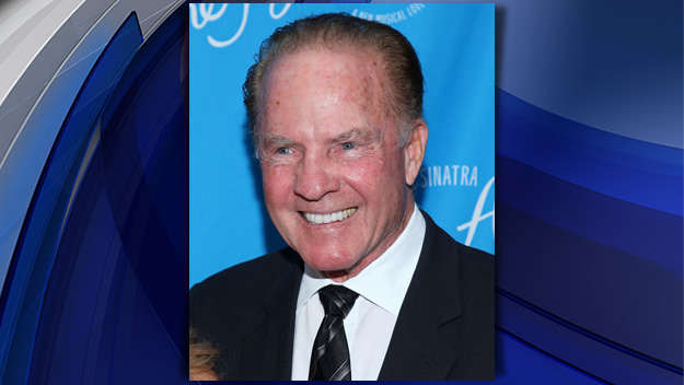 Former professional football player Frank Gifford attends the Broadway opening of 'Come Fly Away&#039 at the Marriott Marquis