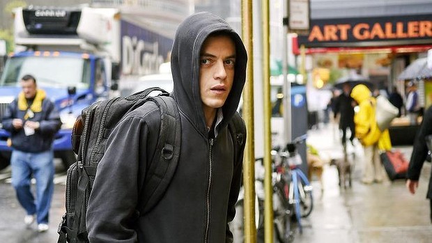 Rami Malek in Mr. Robot