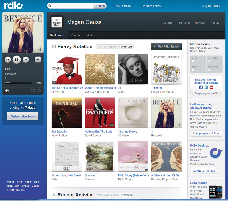 Rdio Brings 500 Live Radio Stations To Its Music Streaming App In The US