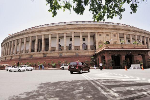 Soon after the House convened NCP SP and RJD members shouted slogans against the government and wanted to raise some issues during the Question Hour