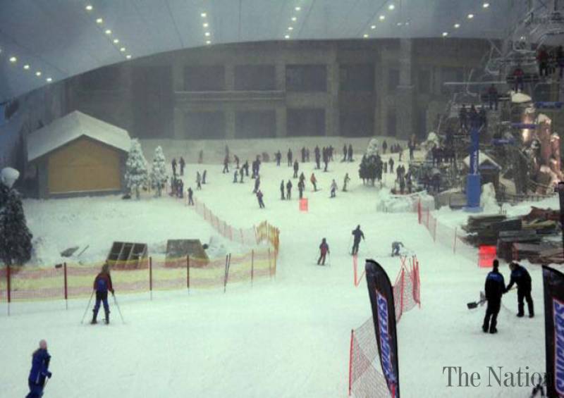 Dubai plans to beat own record with longest indoor ski run