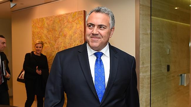 Republican push... Federal Treasurer Joe Hockey