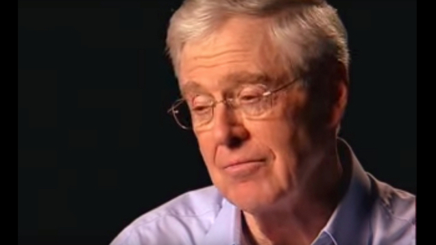 Charles Koch Calls for the End of'Corporate Cronyism' Confusingly