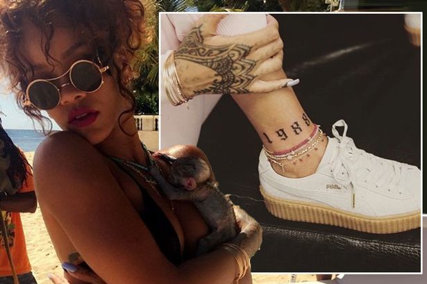 Rihanna's new tattoo